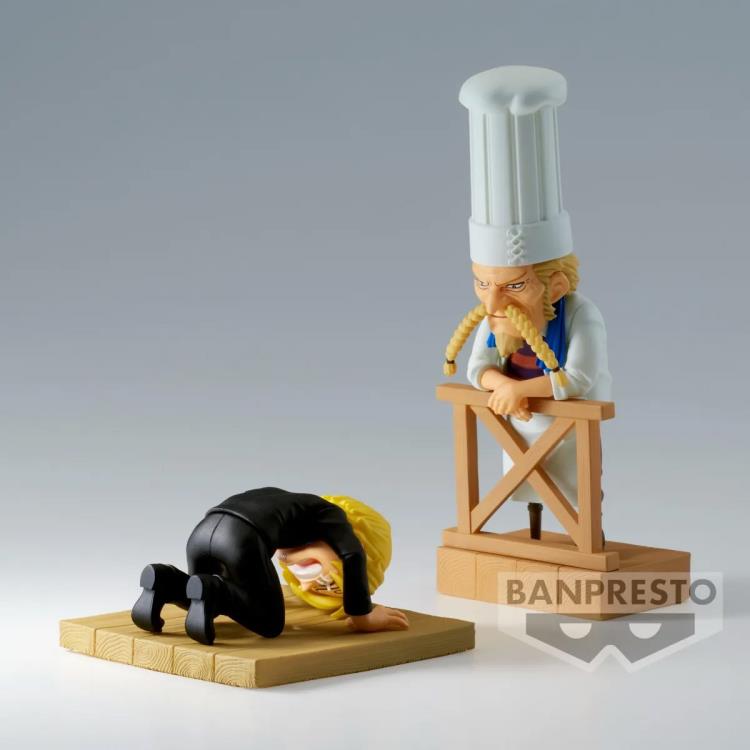 BANPRESTO WCF LOG STORIES SANJI & ZEFF - ONE PIECE BANPRESTO WCF LOG STORIES SANJI & ZEFF - ONE PIECE